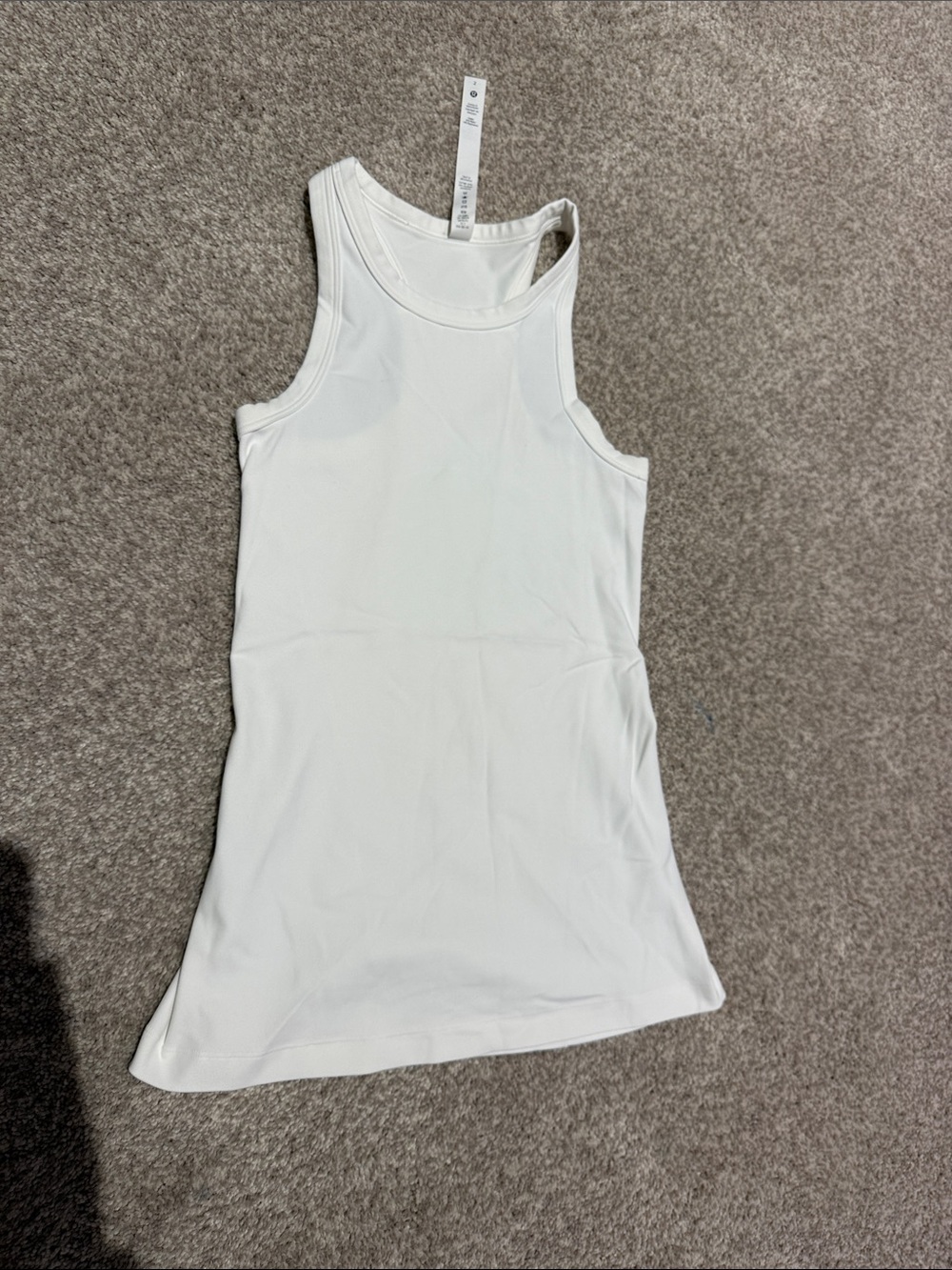 Lululemon Women’s White Racerback Tank Top